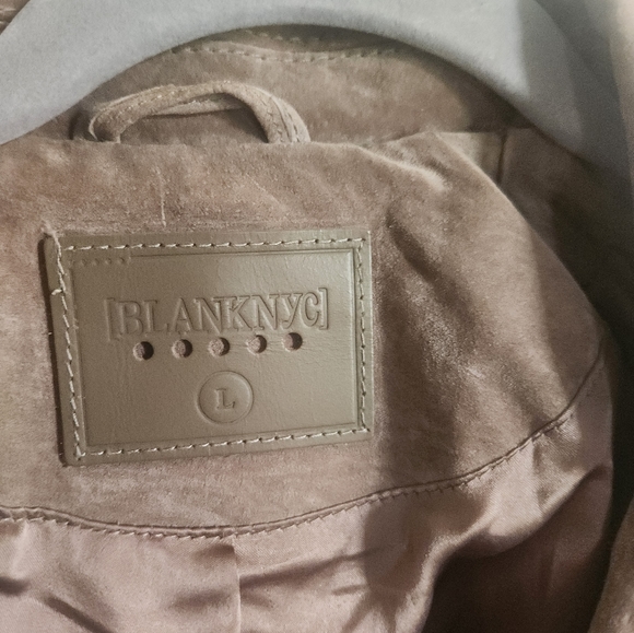 Blank NYC Suede Leather Moto Jacket - Picture 6 of 7